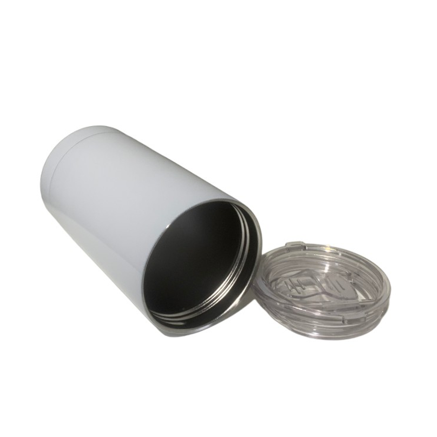 12 oz White Stainless Steel Sublimation Cup