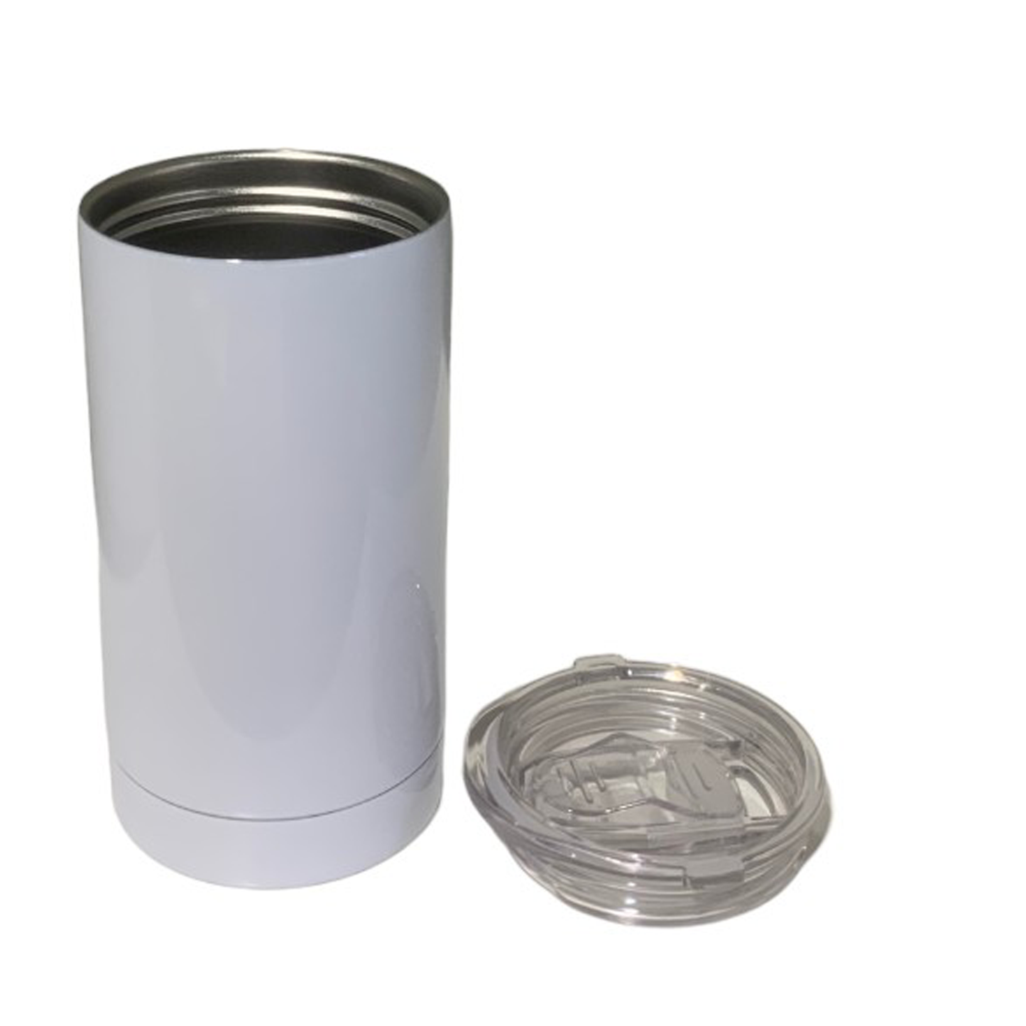 12 oz White Stainless Steel Sublimation Cup