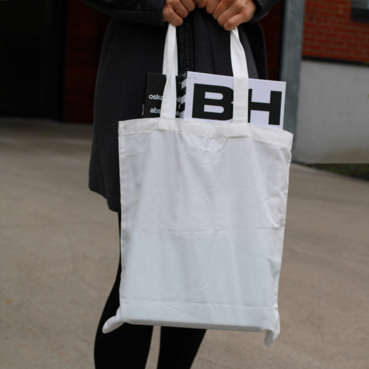 Pack of 12 100% Polyester Sublimation Tote Bags - 13" x 15" -