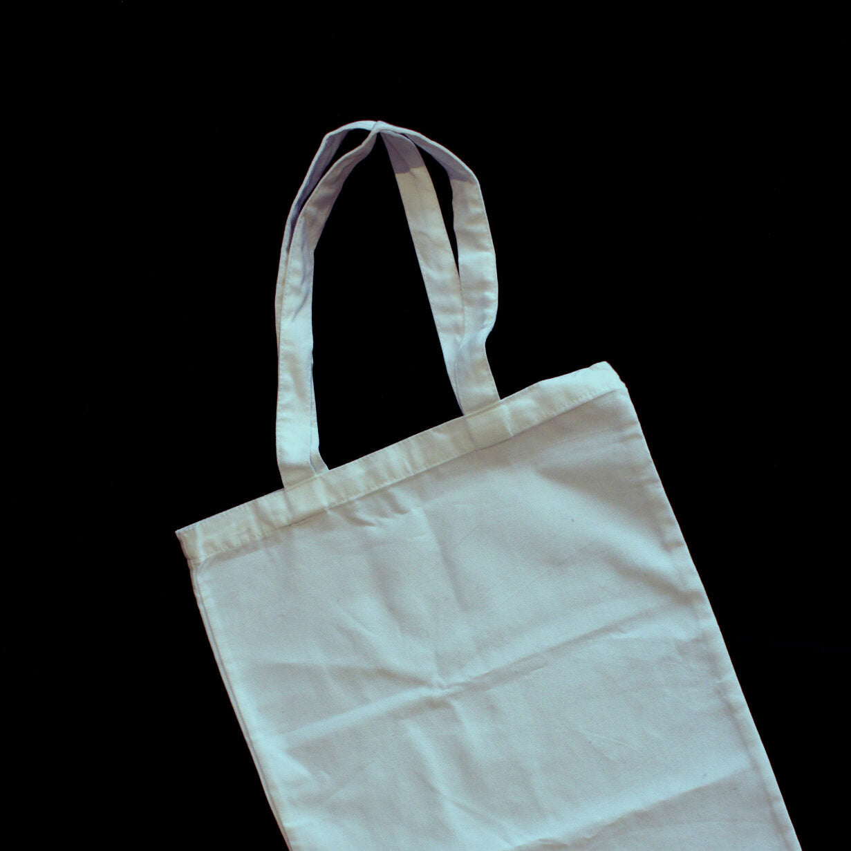 Pack of 12 100% Polyester Sublimation Tote Bags - 13" x 15" -