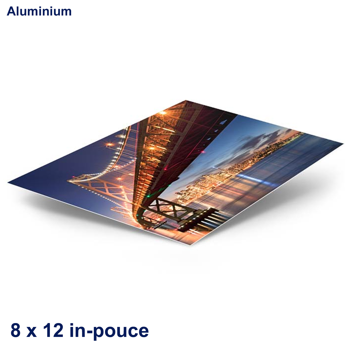 SDN Sublimation 8x12 inch Sublimation Blanks Aluminum Metal Board(WITH HOLE)