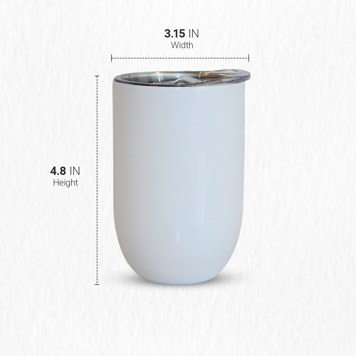 SDN SUBLIMATION 12 oz wine tumbler