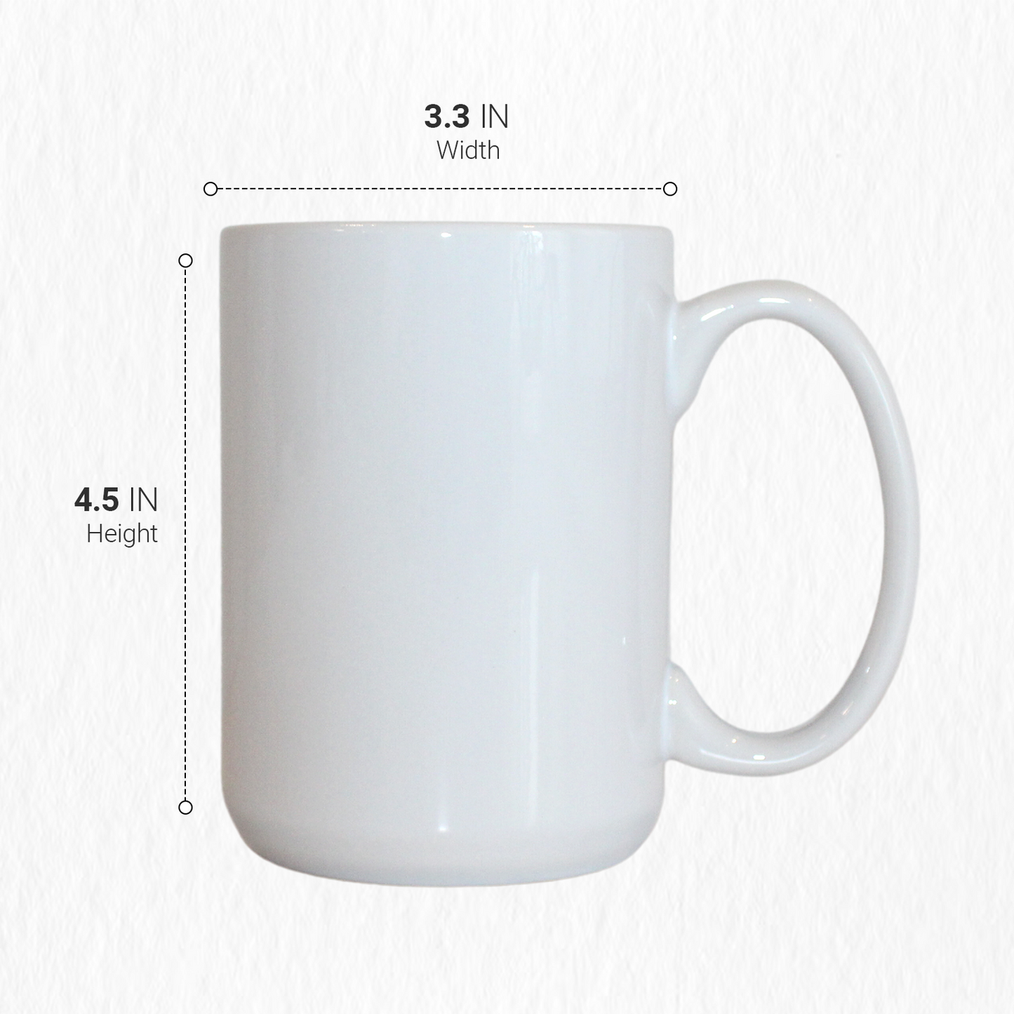 SDN SUBLIMATION 15oz white mugs