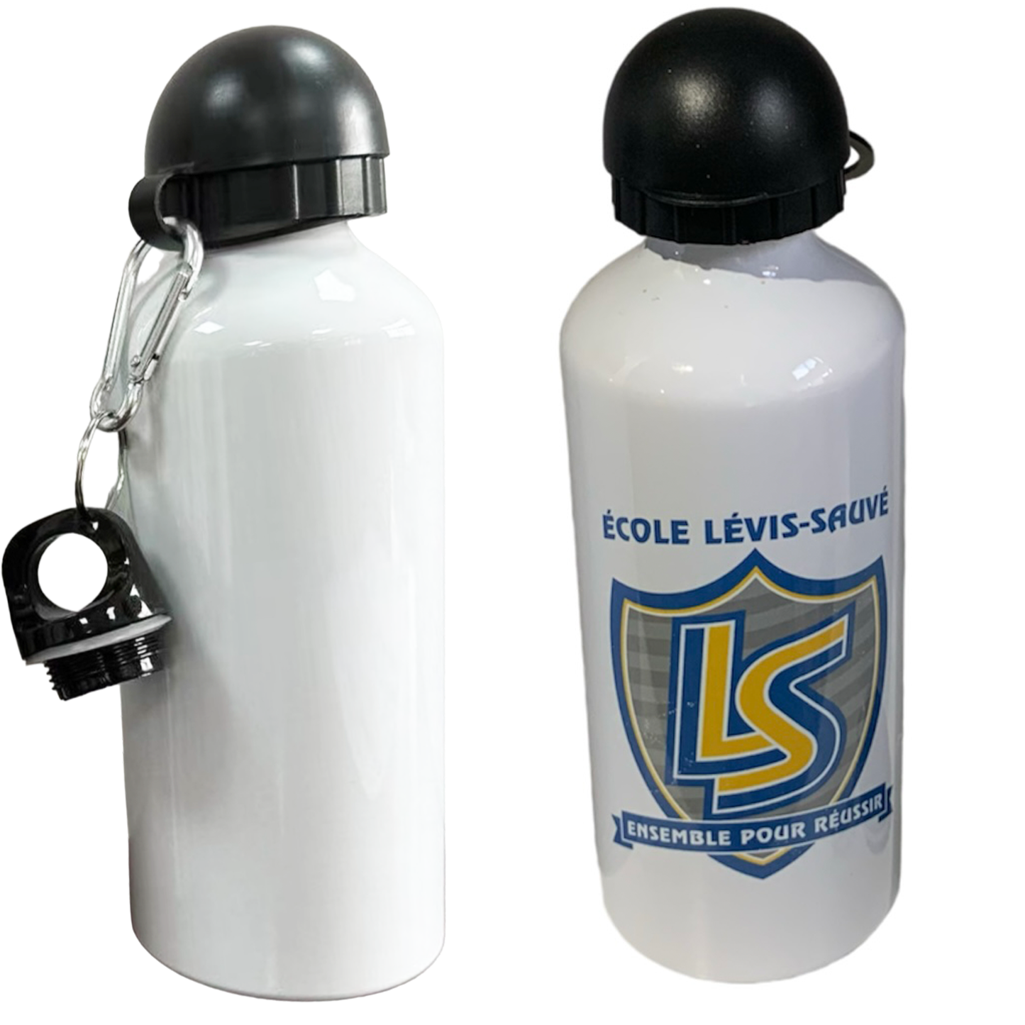 - 500ml White Sublimation Aluminum Bottle (d1)