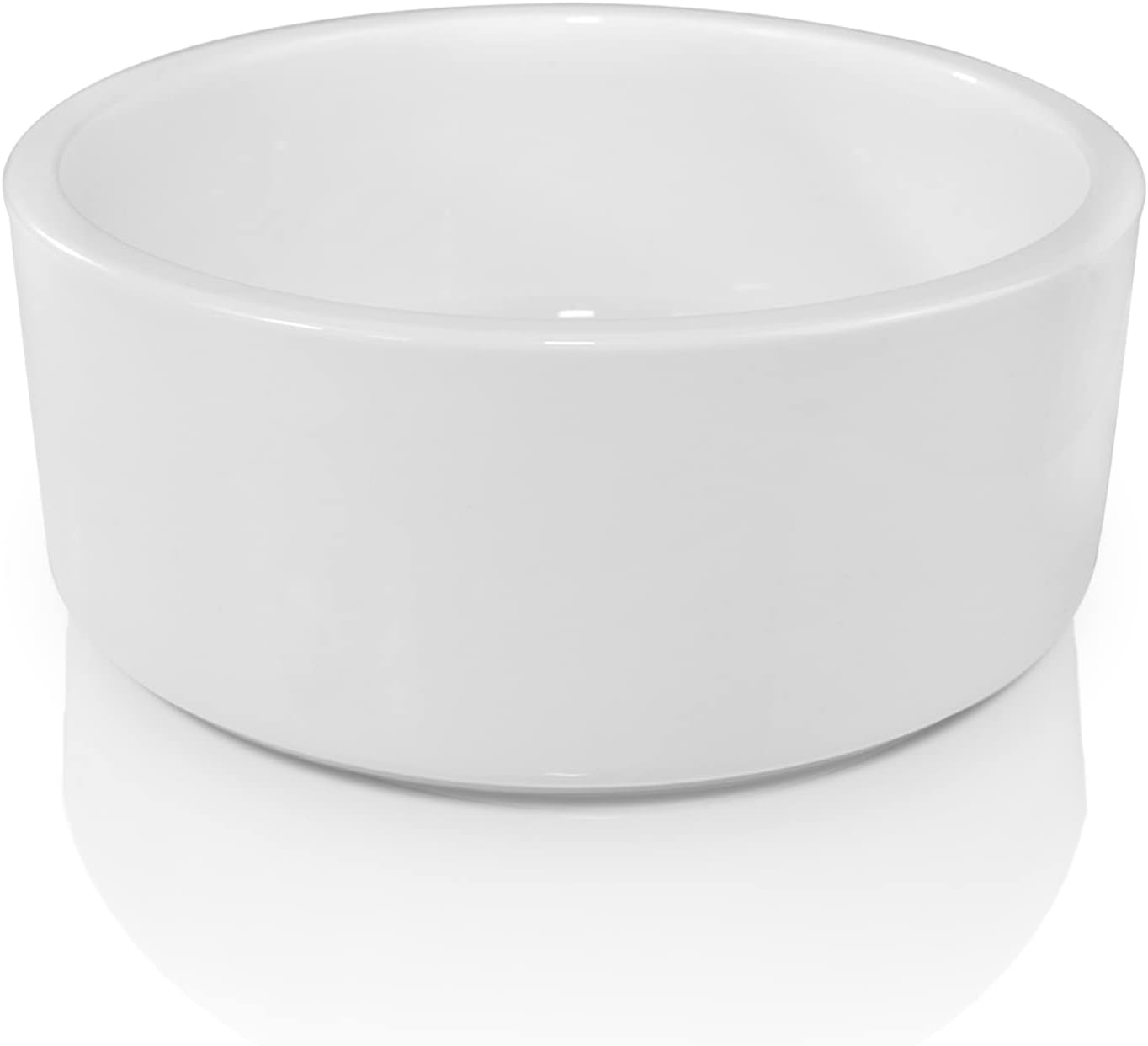 Large Sublimation Pet bowl 7 x 3 inches with AAA Coating - | Reinforced Styrofoam Packaging" (a10)