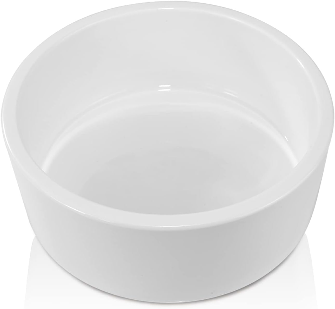 Large Sublimation Pet bowl 7 x 3 inches with AAA Coating - | Reinforced Styrofoam Packaging" (a10)