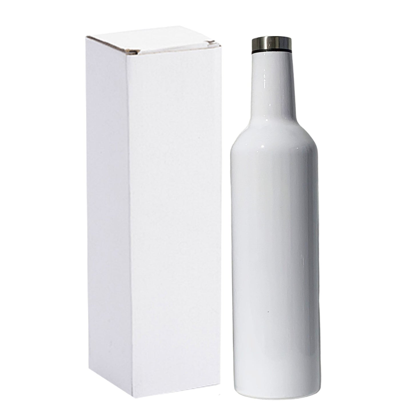- Sublimation 750ml stainless steel (Double insulated hot- cold 8 hours)wine bottle (J14)