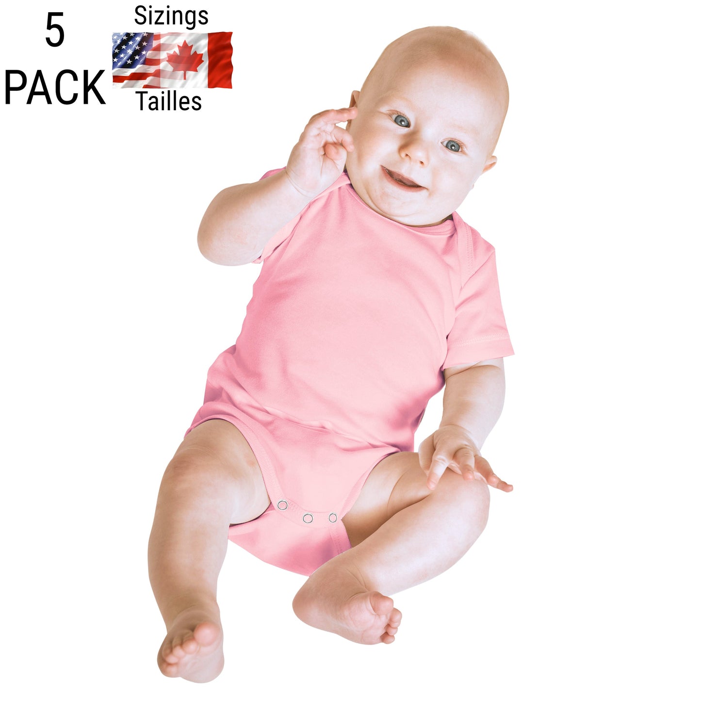 Onesie Pink (95% Polyester-5% spandex) super soft-cotton feel -