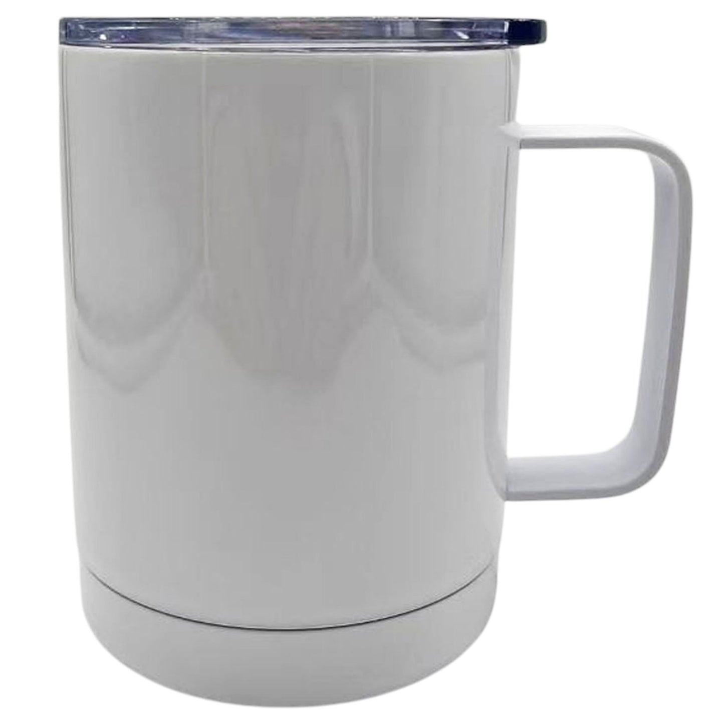 12oz sublimation stainless steel (Double insulated hot- cold 8 hours) mug white color