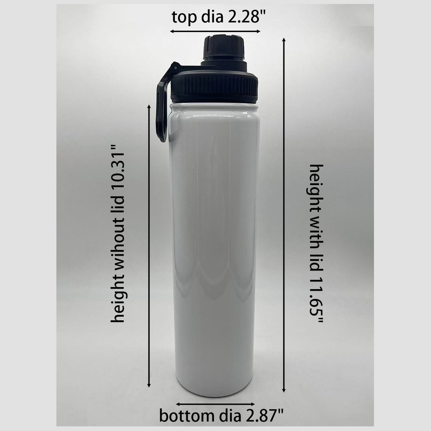 800ml stainless steel (Double insulated hot- cold 8 hours)water bottle