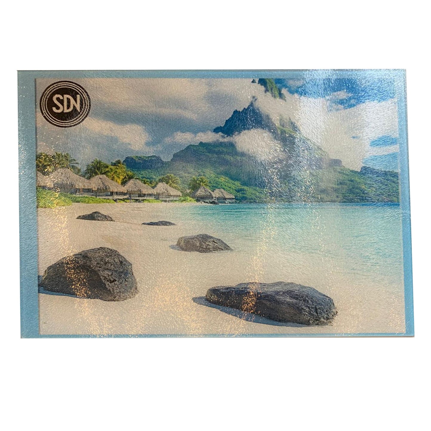 SDN Sublimation Sublimation tempered glass cutting board 11 x 15.25"(A12)