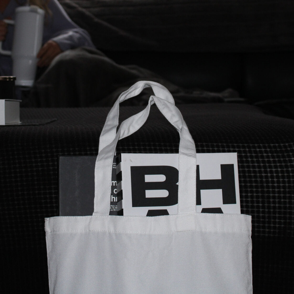 Pack of 12 100% Polyester Sublimation Tote Bags - 13" x 15" -