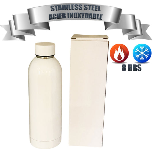 17oz (500ml)Sublimation Blank  Stainless Steel  (Double insulated hot- cold 8 hours)Water Bottle(unit)