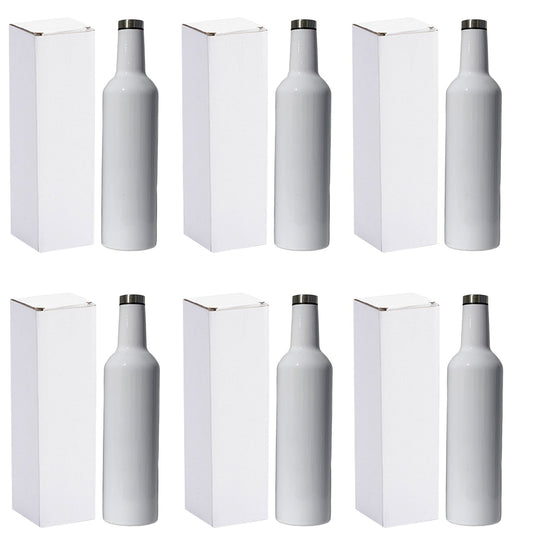- Sublimation 750ml stainless steel  (Double insulated hot- cold 8 hours)wine bottle (J14)
