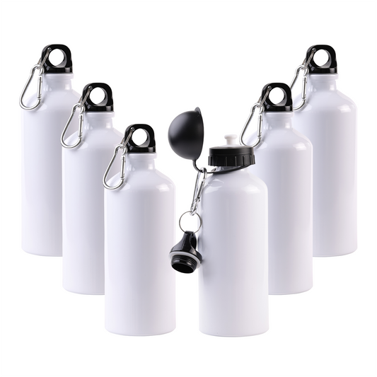 - 500ml White Sublimation Aluminum Bottle (d1)