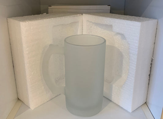 1 unit  Sublimation 22oz Frosted Beer Stein